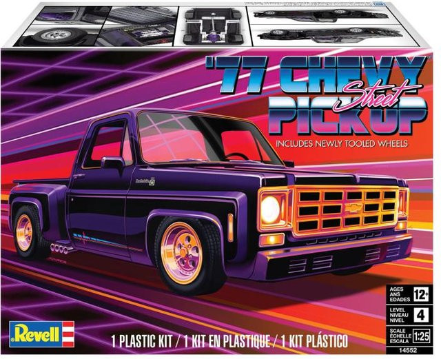 Revell Chevrolet 76 Chevy Squarebody Street T, Fahrzeug, 1:24, ab 12 Jahre - Bild 1
