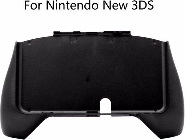 ERIKOLE Griffhalterung und Schutzhülle für New 3DS Spielkonsole in Schwarz - Bild 1