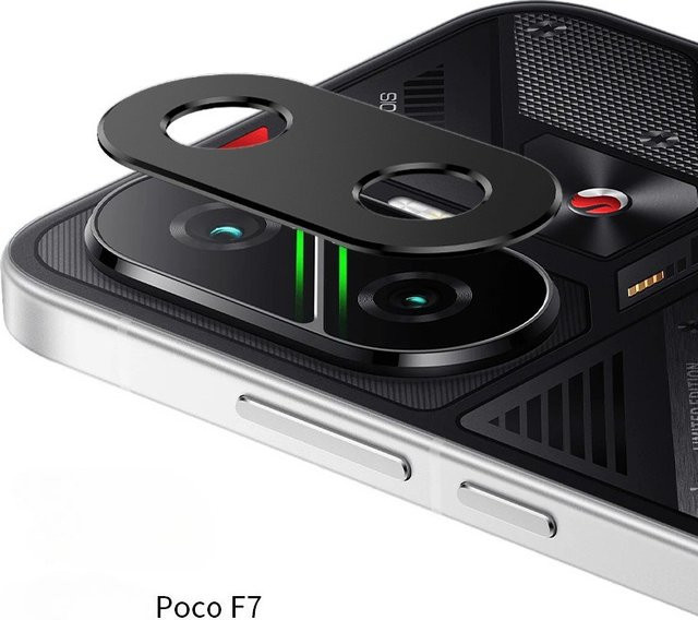 Aluminium Ziai Objektivschutz für Xiaomi POCO F7 Ultra Pro Kameraobjektivschutz und Objektivringfolie - Bild 1