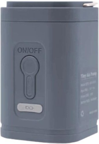 TANXIANZHE Explorer Multifunktions-Luftmatratzenpumpe, tragbare batteriebetriebene Pumpe für Camping und Outdoor, grau - Bild 1