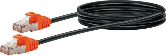 Schwaiger Netzwerkkabel CAT7 S/FTP Ethernet LAN Schwarz 2 m - Bild 2