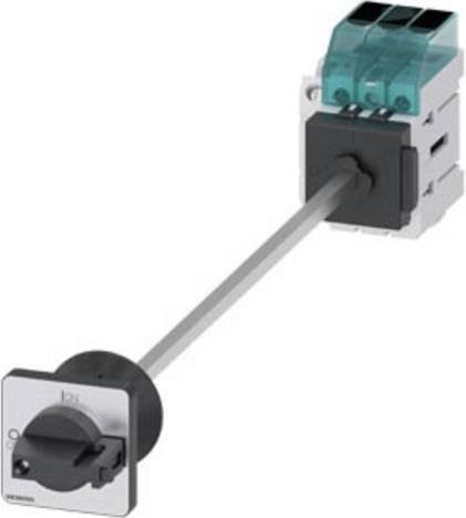 Siemens Lasttrennschalter Schwarz 3polig 40A 16mm² 1 Schließer 1 Öffner 690 V/AC 3LD33401TK11 - Bild 1