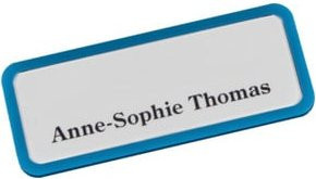 Eichner Namensschild magnetisch Mittelblau B/H: 81 x 33 mm - Bild 1