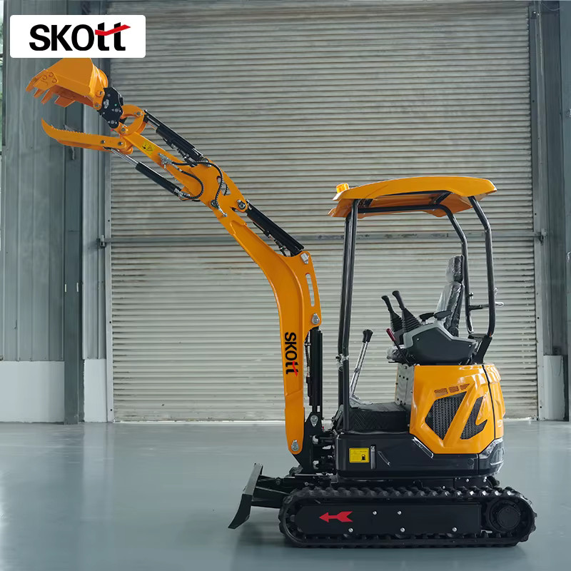 Skott Minibagger 1,8T in Gelb CE-zertifiziert - Bild 4