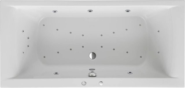 Ottofond Whirlpool Premium in Rosa und Weiß, B: 170 cm, T: 80 cm - Bild 1