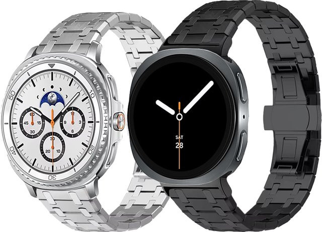 Uhrenarmband Edelstahl, Klassisch, Unisex, für Samsung Galaxy Watch Ultra - Bild 1