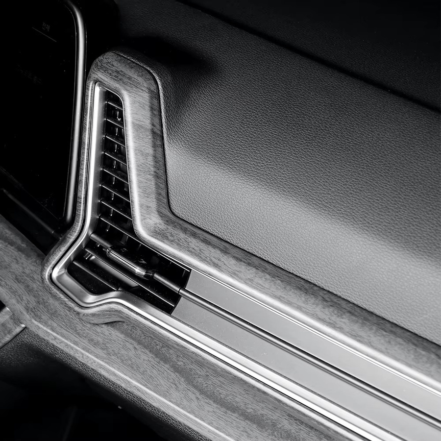 TYWZ Carbon Faser Dashboard Lüftungsdüsen Abdeckung für Kia Sportage NQ5 2023-2025 Schwarz links und rechts - Bild 2
