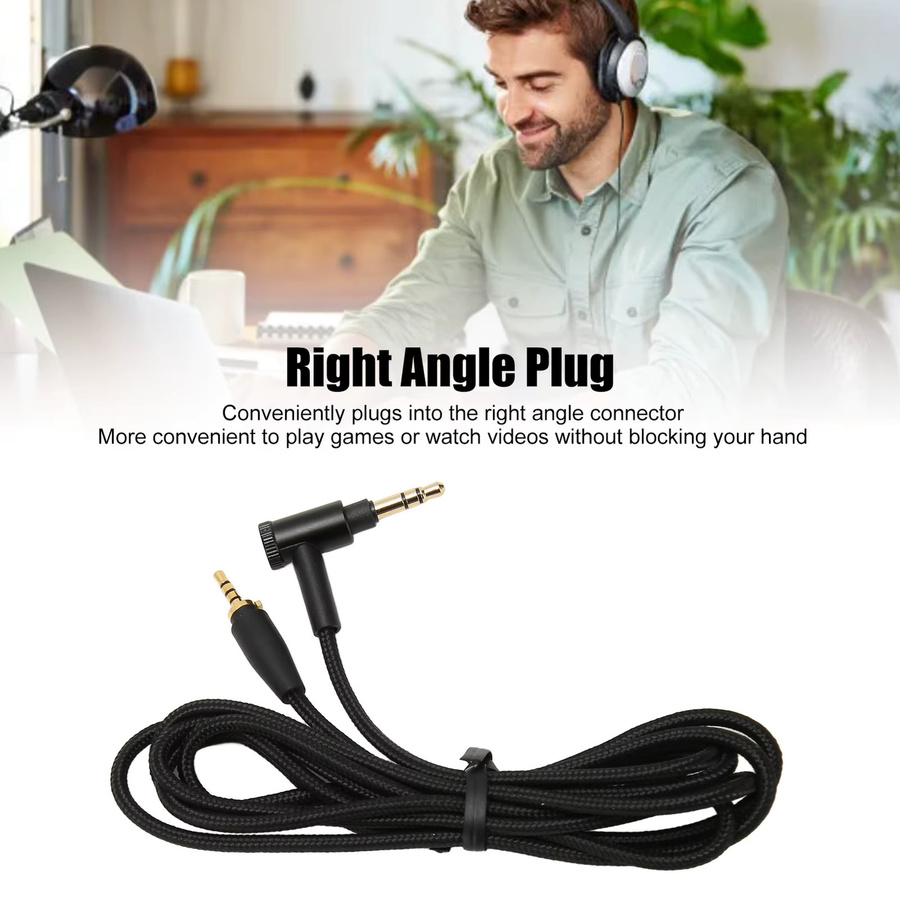 Sennheiser Ersatz-Soundkabel für Kopfhörer, XL, Schwarz, Länge: 1,5 m - Bild 2