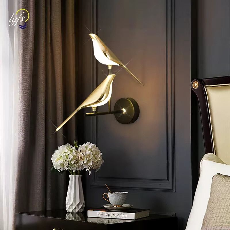 Nordic LED Wandlampe lyfs mit integrierter LED und Touch-Schalter für Innenräume, Wohnzimmer oder Schlafzimmer, Einzel- oder Doppelkopf-Ausführung - Bild 2