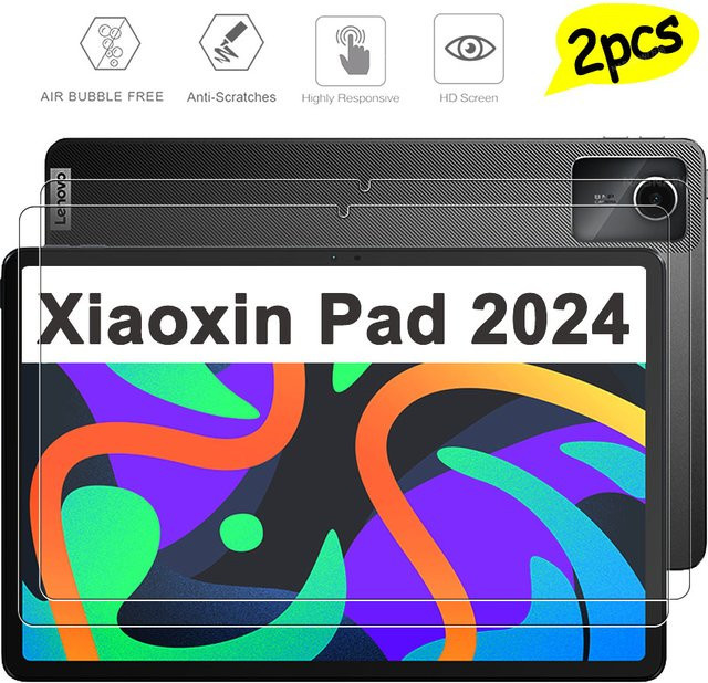 2er-Pack HD Displayschutzfolie aus gehärtetem Glas für Lenovo Xiaoxin Pad 2024 11 Zoll, transparent und kratzfest mit Ölbeschichtung - Bild 1