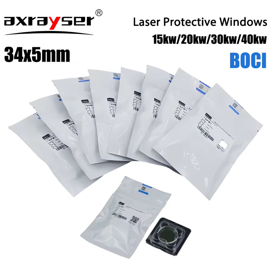BOCHU Original BOCI Schutzlinse 34x5 für 15KW und 20KW Faserlaser-Schneidköpfe BLT641 BLT421 BLT461 - Bild 4