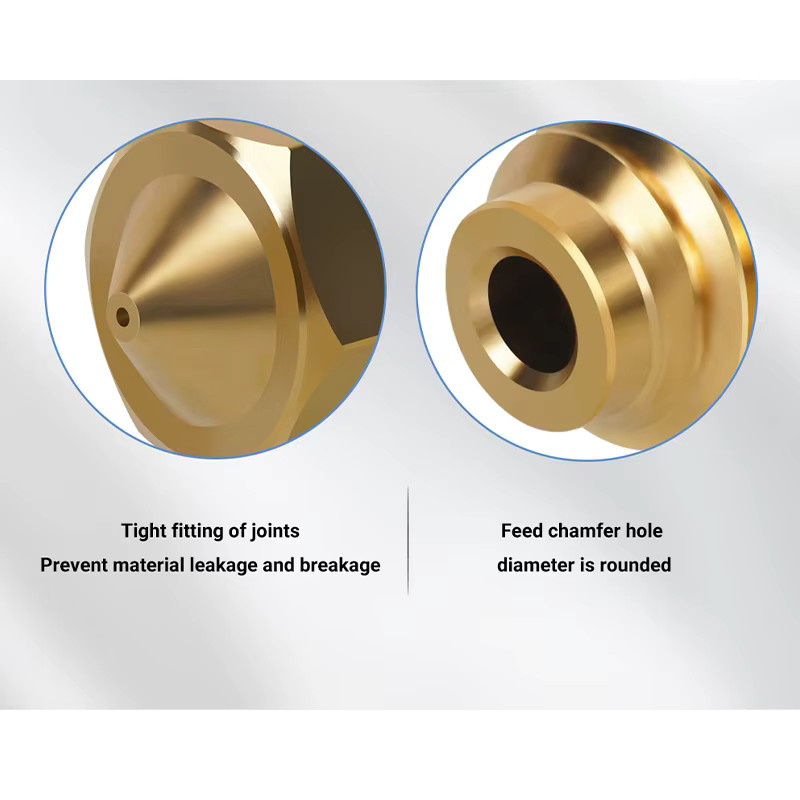 Anycubic Messingdüse aus gehärtetem Stahl für Kobra 2 Neo und Kobra 2 Pro in Gold - Bild 1