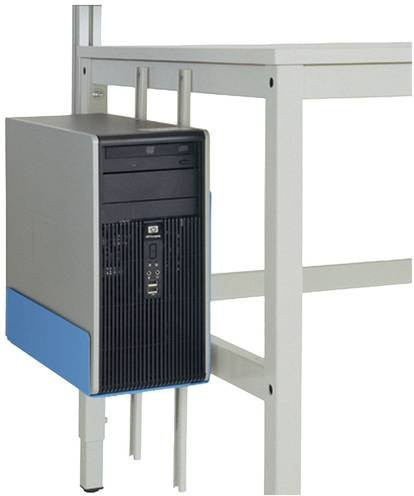 Manuflex CPU-Halter ZB3607.5012 in Lichtblau RAL 5012, B/T/H: 180-250 x 450 x 290 mm - Bild 1