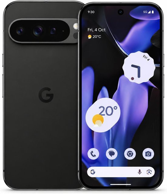 Google Pixel 9 Pro 5G Smartphone Refurbished, 256 GB Speicher, 16 GB RAM, Schwarz - Bild 1