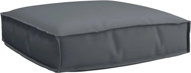 vidaXL Kissen Anthrazit aus Oxford-Stoff, B/T/H: 60 x 60 x 12 cm - Bild 1