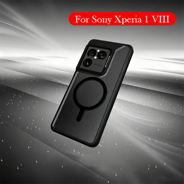 DEVILCASE Schutzhülle für Sony Xperia 1 VIII in Schwarz mit kabelloser Ladefunktion - Bild 1