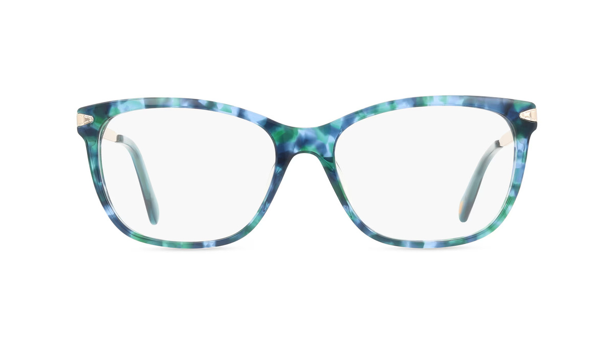 Fossil FOS 7150 Korrektionsbrille, Vollrand, Quadratisch, Kunststoff, Damen, Braun, Multicolour - Bild 1