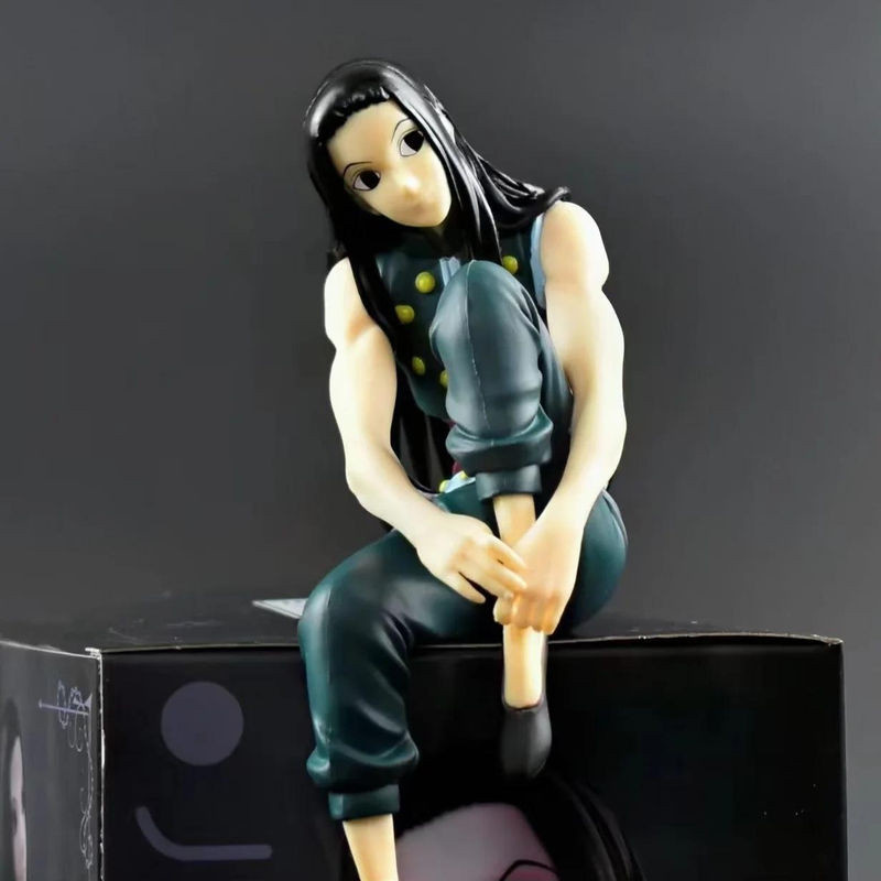 MIFEN Anime Actionfigur Hunter x Hunter Illumi Zoldyck Sitzendes Modell aus PVC, Höhe: 15 cm - Bild 1