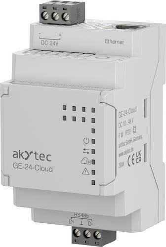 AkYtec GE-24-Cloud 148566 Sicherheits-Gateway 24 V/DC in Weiß mit Wi-Fi, Ethernet/LAN und Cellular - Bild 1