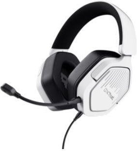 Trust GXT 492W Carus Gaming Headset mit 3,5 mm Klinkenanschluss, Over-Ear, Weiß - Bild 1
