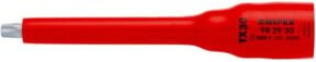 Knipex Steckschlüsseleinsatz 3/8 Zoll für TX30 in Rot, Länge: 123 mm - Bild 1