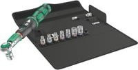 Wera Safe-Torque A 1 Imperial Drehmomentschlüssel-Set 10-teilig mit 1/4 Zoll Umschaltknarre, 12 - 2 Nm - Bild 1