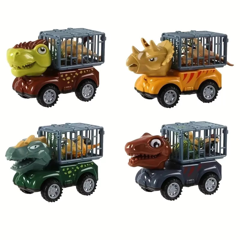 SONGYI Dinosaurier-Truck, Dinosaurier-Transportwagen, Spielset - Bild 6
