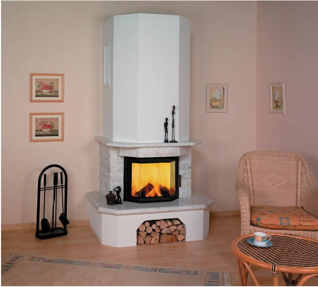 Hark Aspen 2 Kaminofen in Weiß mit 8 kW Leistung und Automatik - Bild 1