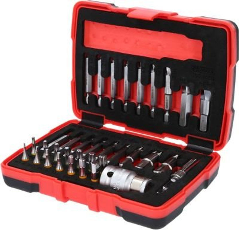 KS Tools Schrauben-Ausdreher-Satz aus Stahl, 34-tlg., 1/4 Zoll und 10 mm Torx und Innensechskant - Bild 3
