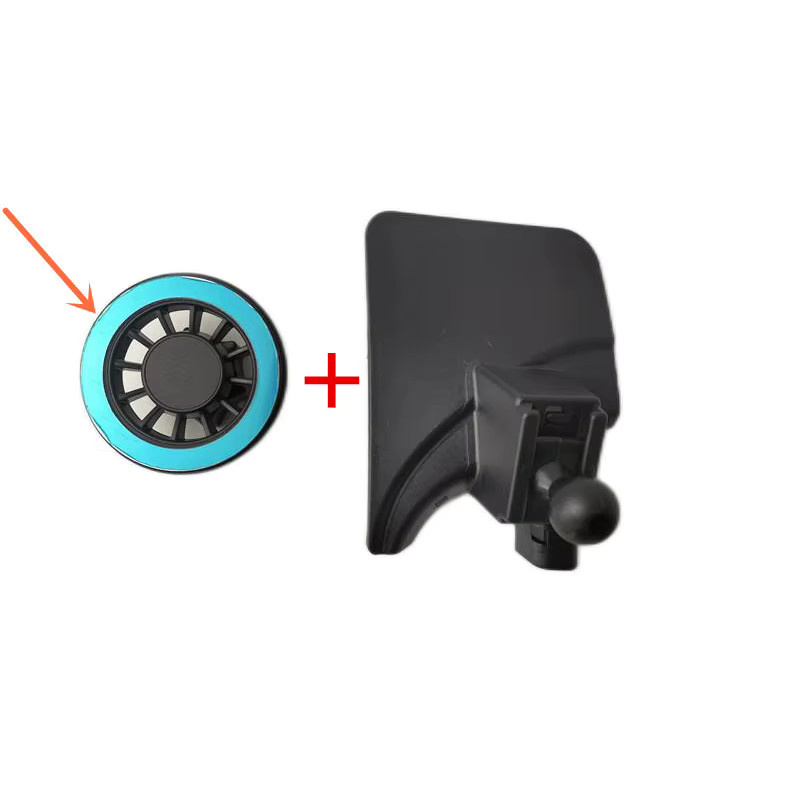 Magnetischer Handyhalter für Opel Astra J (2010-2014) aus ABS-Kunststoff in Schwarz - Bild 2