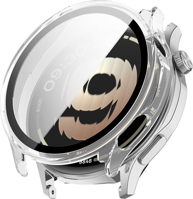 Techsuit Defense360 Pro Hülle für Oppo Watch S / OnePlus Watch Lite, Transparent - Bild 1