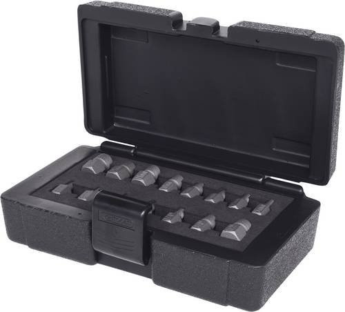 KS Tools Spiral-Schrauben- und Bolzenausdreher-Satz, 15-teilig, schwarz - Bild 1