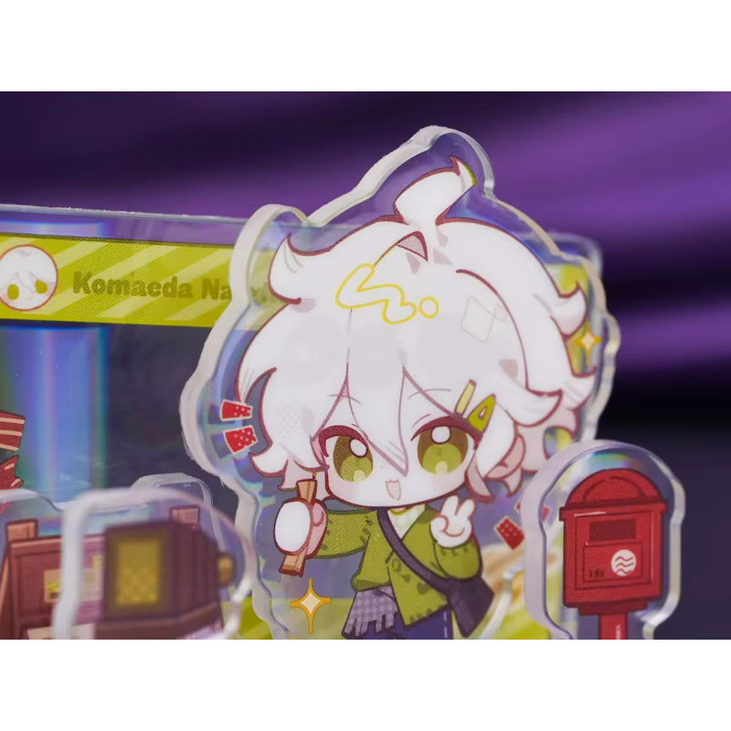 Bandai Danganronpa Nagito Komaeda Chibi Acryl-Ständer, Einzelfigur - Bild 2