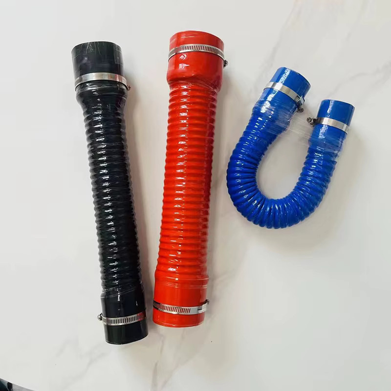 WWPPU Universal-Reduzierstück mit variablem Durchmesser in Blau für Luftansaugung und Kühlerrohr, hochdruck- und hochtemperaturbeständig - Bild 2