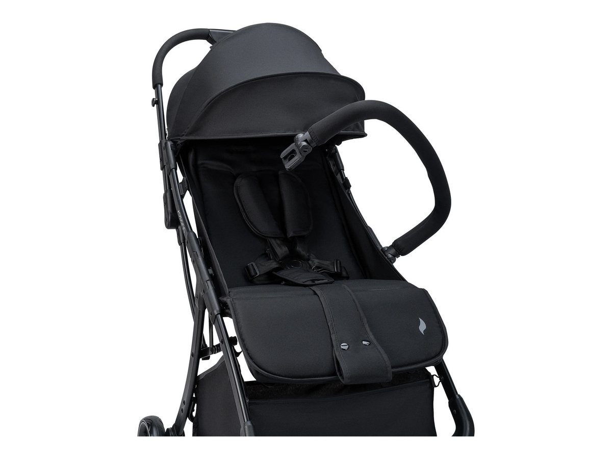OSANN Kinderwagen AutoFold in Schwarz mit Einhand-Faltfunktion, Federung und Schwenkrädern - Bild 3