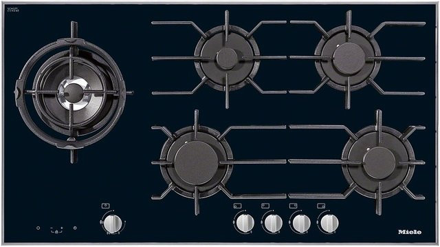 Miele Gas-Glaskeramik-Kochfeld KM 3054-1 in Silber - Bild 1