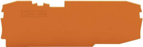 WAGO 2006-1692 Abschluss- und Trennplatte in Orange - Bild 1