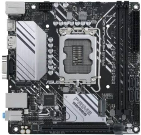 Asus PRIME H610I-PLUS D4-CSM Mainboard Mini-ITX Sockel LGA1700 DDR4 Schwarz - Bild 2