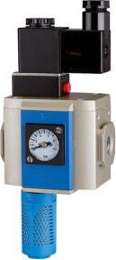 Riegler 3/2-Wege-Anfahrventil G, 24 V DC, BG 300, G 3/8, PE 2,5 - 9 bar, multicolour - Bild 1