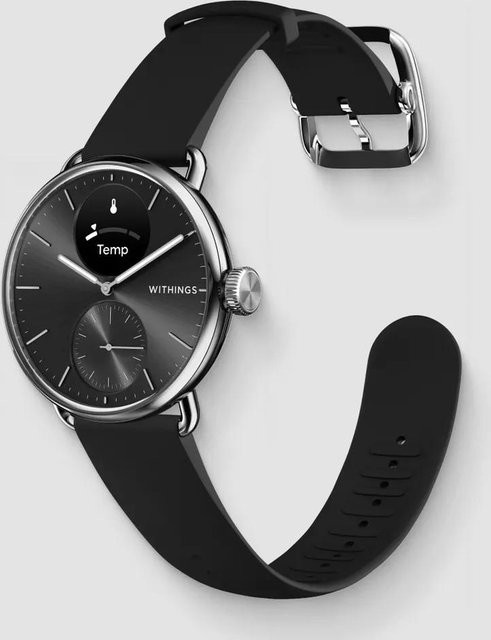 Withings ScanWatch 2 Smartwatch, 38 mm, Schwarz, Unisex - Bild 1