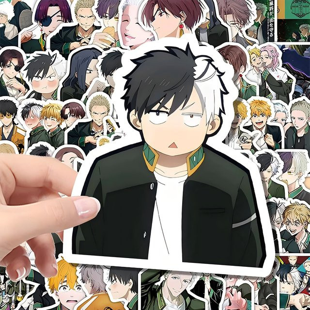 Bandai Wind Breaker Anime Graffiti Aufkleber, Cartoon-Sticker, 10/30/50 Stück - Bild 1