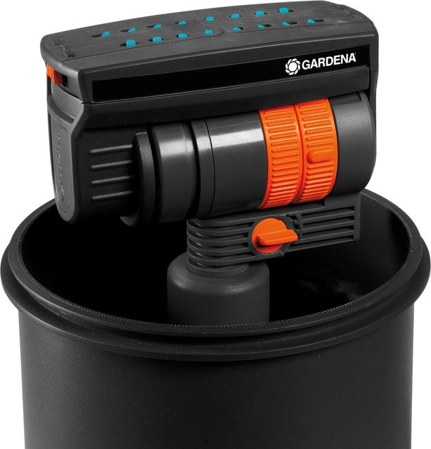 Gardena Sprinklersystem Komplett-Set mit Versenk-Viereckregner OS 140 für rechteckige Flächen bis 140 m² - Bild 1