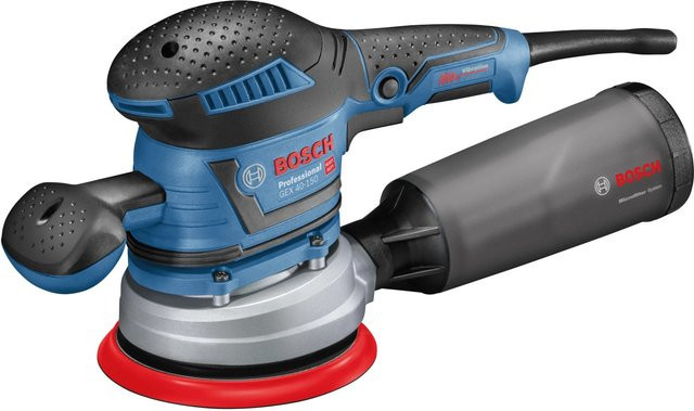 Bosch Professional Exzenterschleifer GEX 40-150 mit 400 W Leistung und 150 mm Schleifteller in Blau/Schwarz - Bild 1