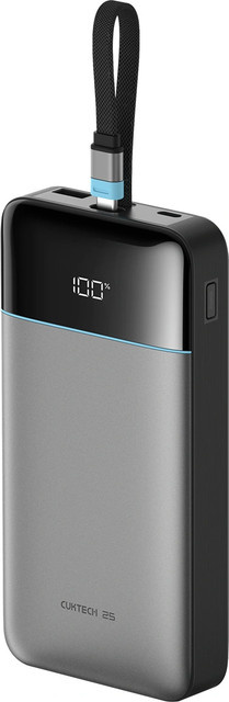 Cuktech Externe Batterie LPB252N, 25000mAh, 120W, Grau, mit 1 x USB-A und 2 x USB-C Anschlüssen - Bild 1