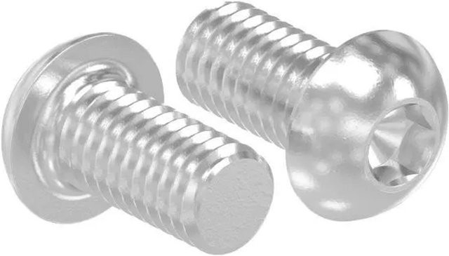 FeNau Rundkopfschraube M6 x 12 mm aus Edelstahl A2-70 mit Innensechskant DIN 7380-1 in Silber - Bild 1