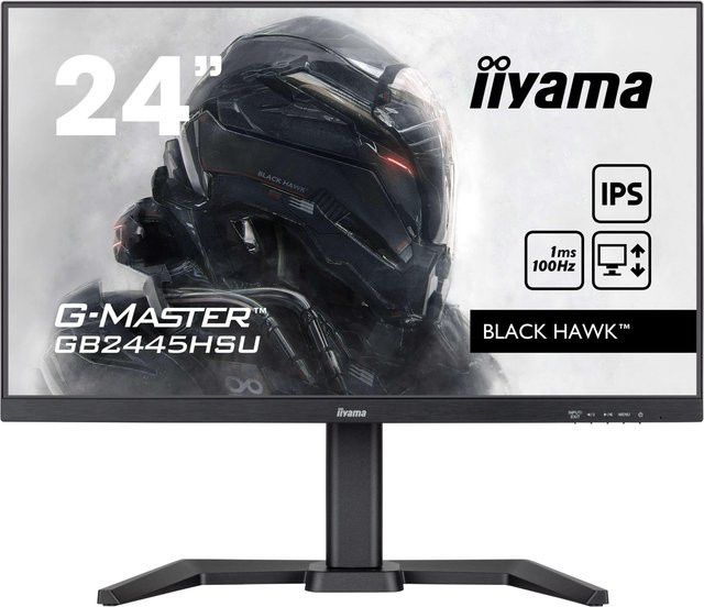 Acer G-MASTER GB2445HSU-B2 Monitor, 23,8 Zoll, Full HD, IPS, 100 Hz, 1 ms, Schwarz - Bild 1