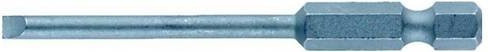 Weidmüller Schlitz-Bit BIT E6,3 mit 1/4 Zoll Antrieb und 4 mm Schlitz-Abtrieb in Silber - Bild 1