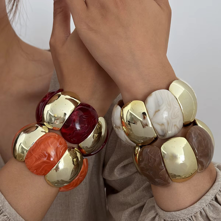 SHIXIN Armbänder Acryl, Bunt, Damen - Bild 2