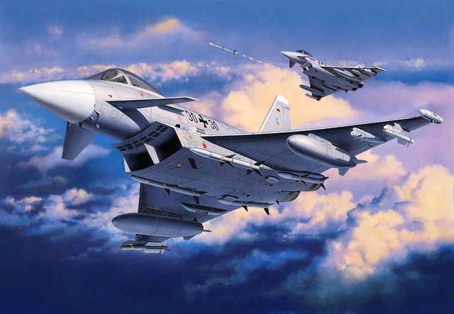 Revell Eurofighter Typhoon, Modellbau, 1:144, ab 10 Jahren - Bild 4