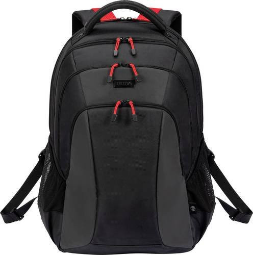 Dicota Notebook Rucksack D32119-RPET in Schwarz und Rot - Bild 1
